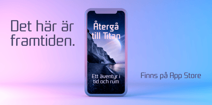 Titan OT Font Poster 2